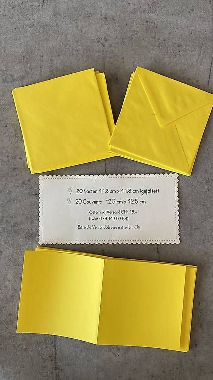 Cartoline: Artoz Grusskarten, Bastelkarten, Couverts – Usato da Egolzwil venduto da taraxacum65