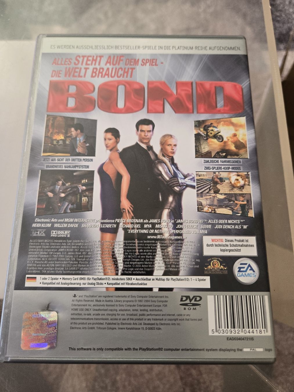 Spiele: 007 Alles oder Nichts PS2 – Gebraucht aus Bussigny von Kfdlt 1