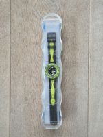 Montre Flik Flak enfant vert noir, neuve dans emballage
