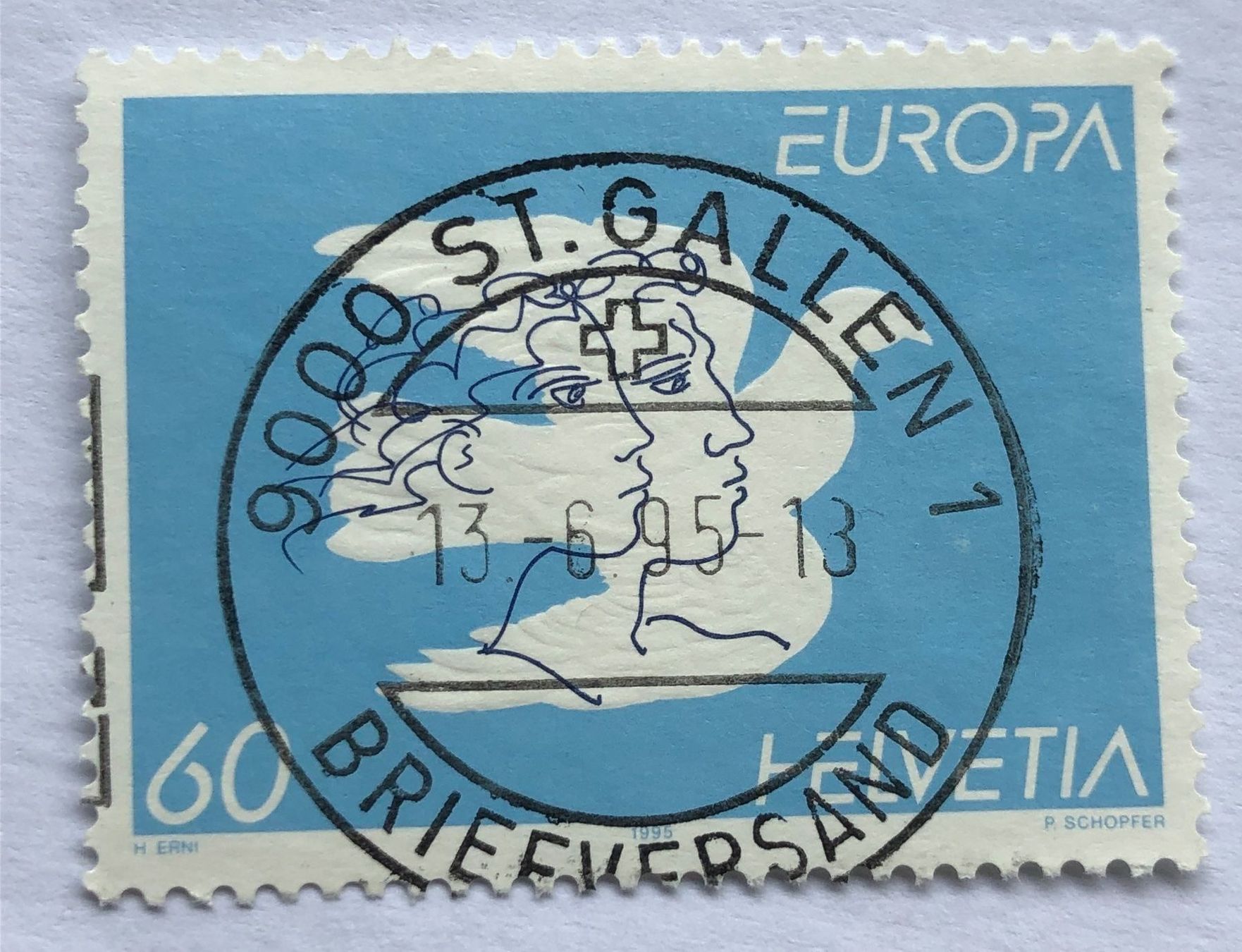 Tutti i francobolli: Nr.880 mit Vollstempel St.Gallen – Usato da Aarau venduto da Billa007