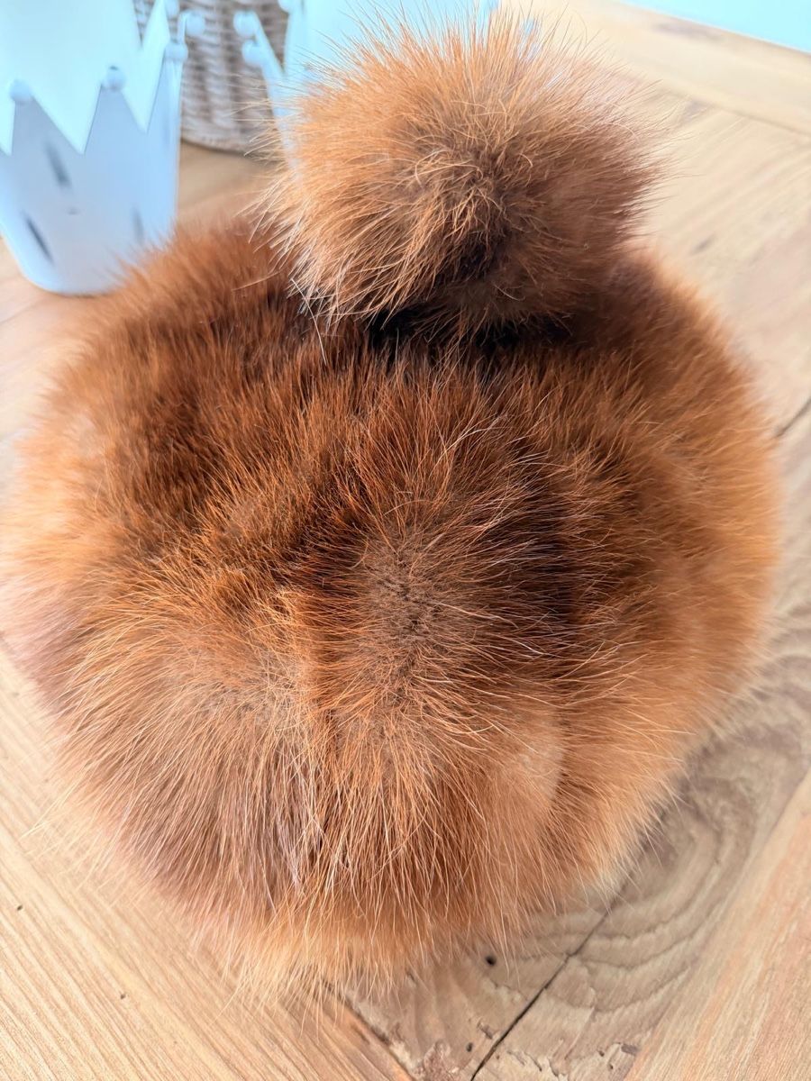 Hüte, Mützen & Caps: Wintermütze Echtfell Fuchs braun – Gebraucht aus Adligenswil von Brocki_Adlige 1