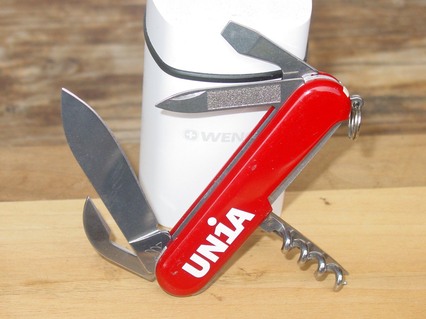 Wenger Taschenmesser: Wenger Werbemesser UNIA – Neu (gemäss Beschreibung) aus Ursenbach von rekruten-shop