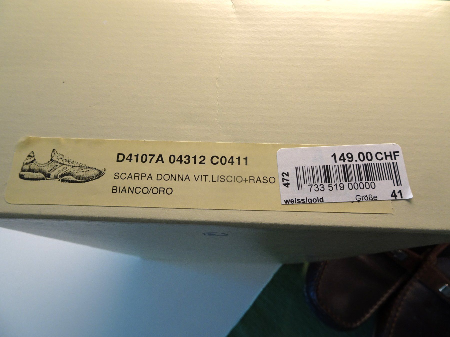 Geox Scarpe da donna: GEOX Damenschuh Gr. 41 dunkel-braun – Nuovo e nell'imballaggio originale da Grüt (Gossau ZH) venduto da spitzig 6