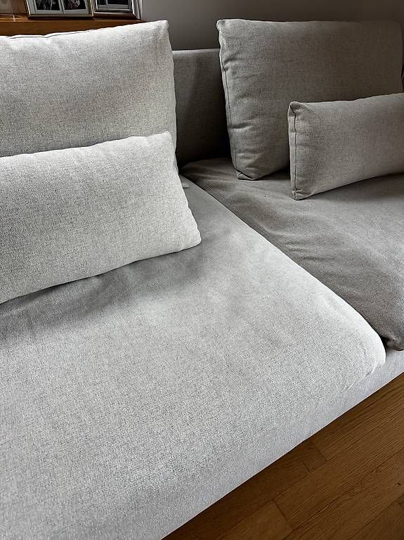 Ikea Divani: Grau-beiges Sofa (3er-Sitz) – Usato da Zürich venduto da att_czx6 1