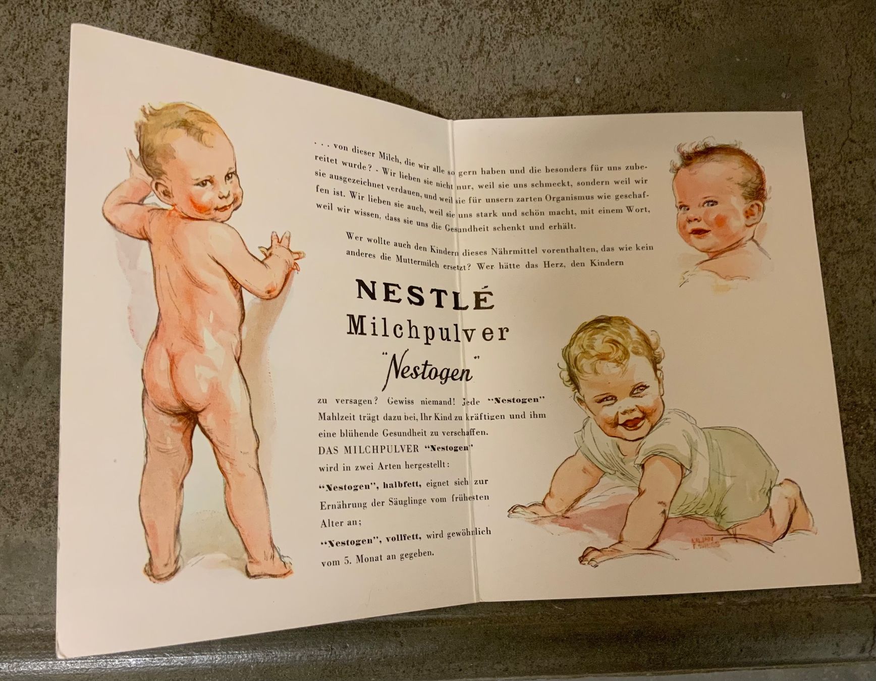 Giocattoli: Prospekt Nestle Milchpulver – Usato da Münchenbuchsee venduto da kruseli 1