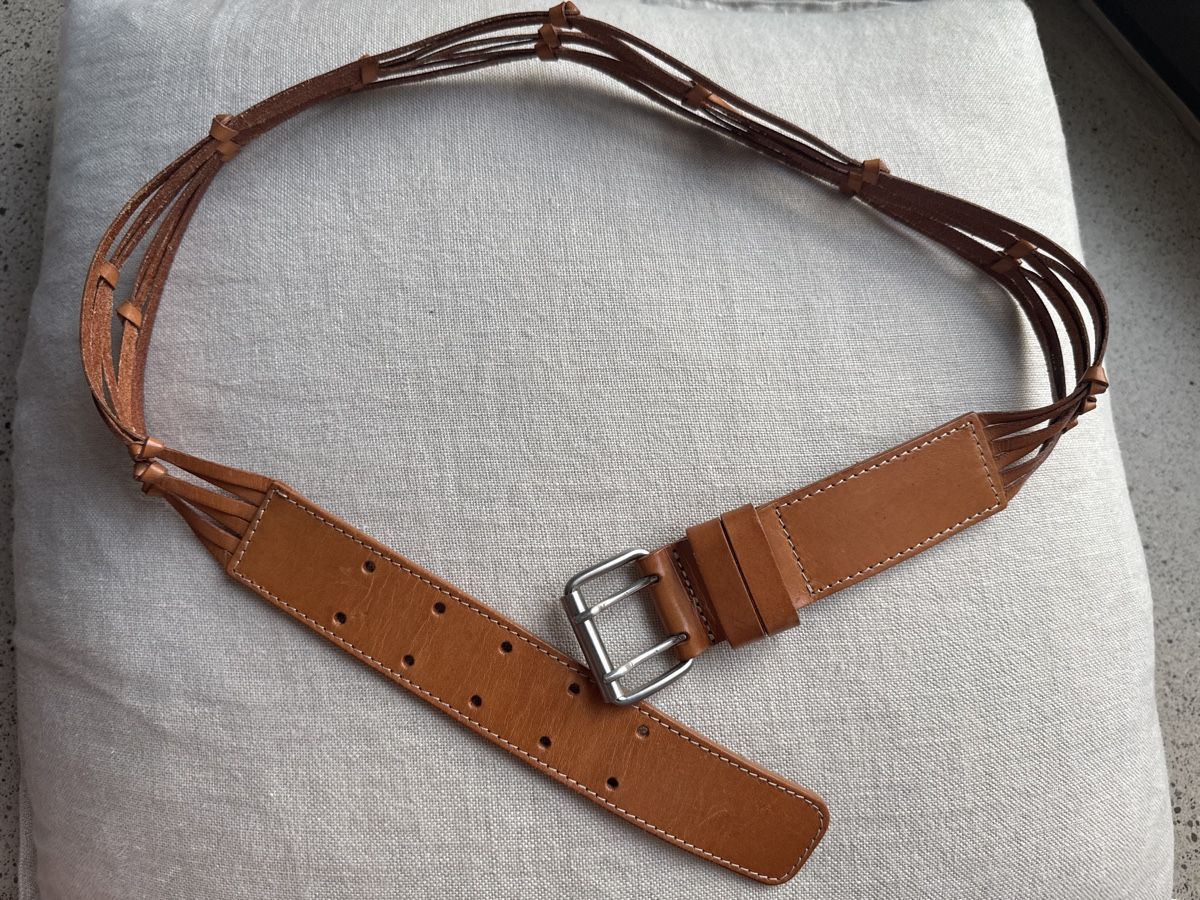 Cinture: Strenesse BLUE Gürtel braun Leder – Nuovo (secondo la descrizione) da Brütten venduto da Rod816 2