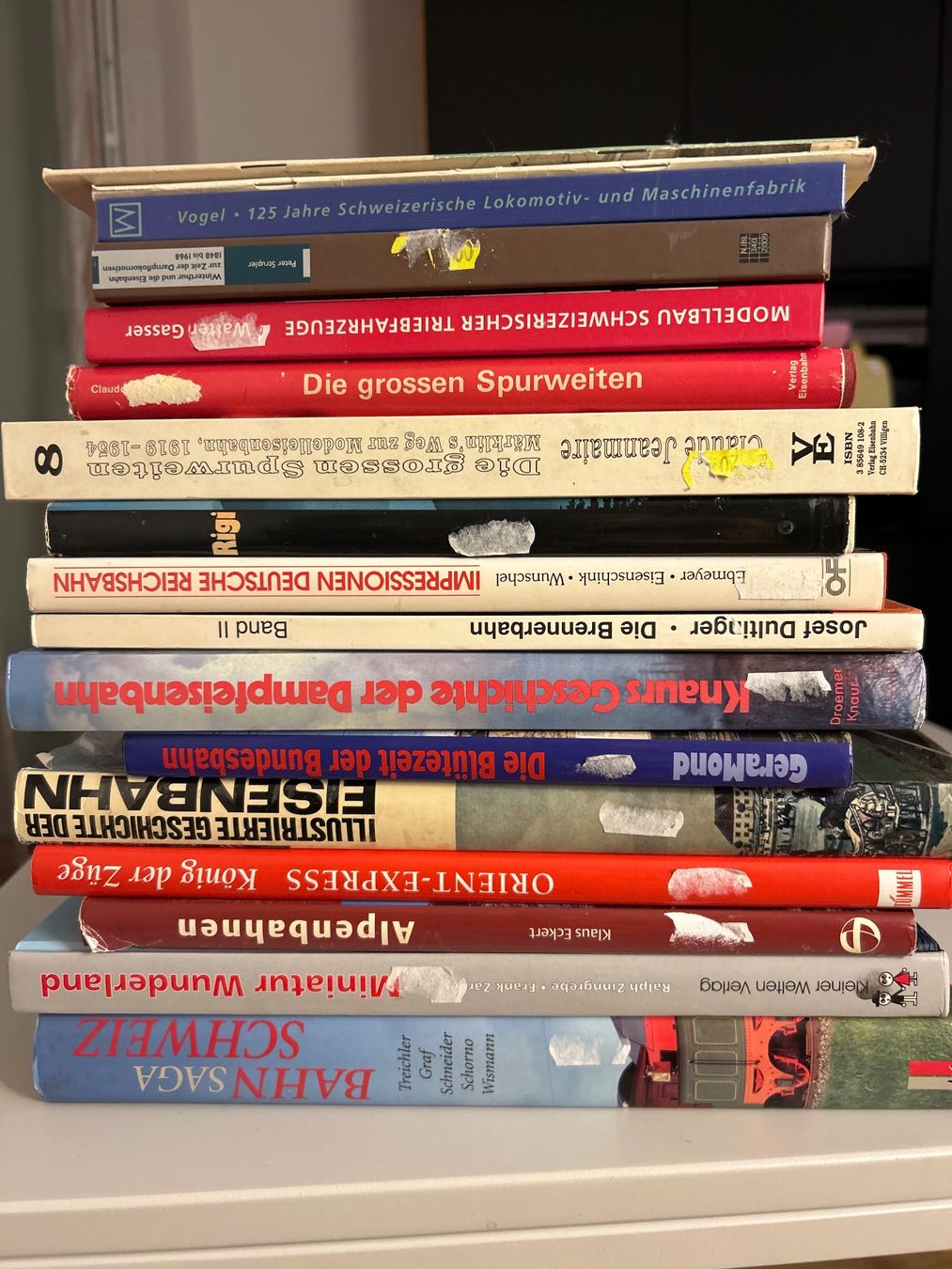 Bücher: Lot de livres trains – Gebraucht aus Veytaux von ccristina 3