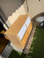 Kleiner Schrank mit Schiebetüren  100x40x68 cm