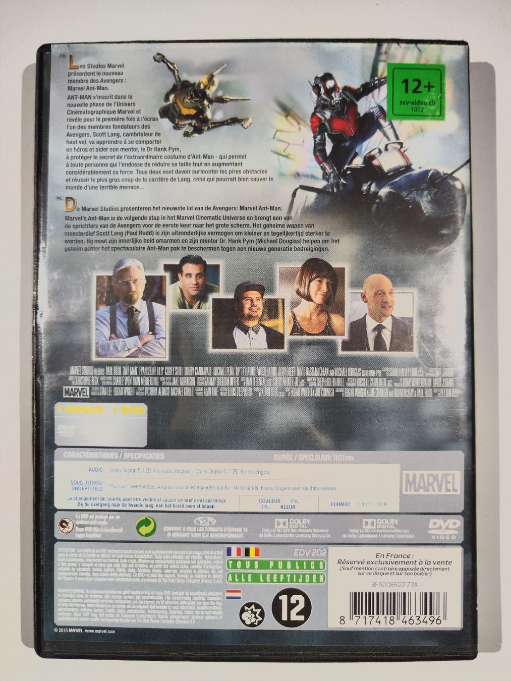 Tous les DVDs: DVD - Marvel Ant-Man – D'occasion à Commugny par Teksen 1