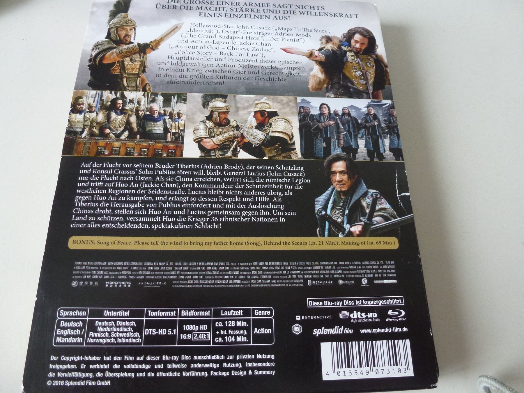 Alle DVDs: Dragon Blade (Steelbook Blu-Ray) – Neu (gemäss Beschreibung) aus Bern von Frebo 1
