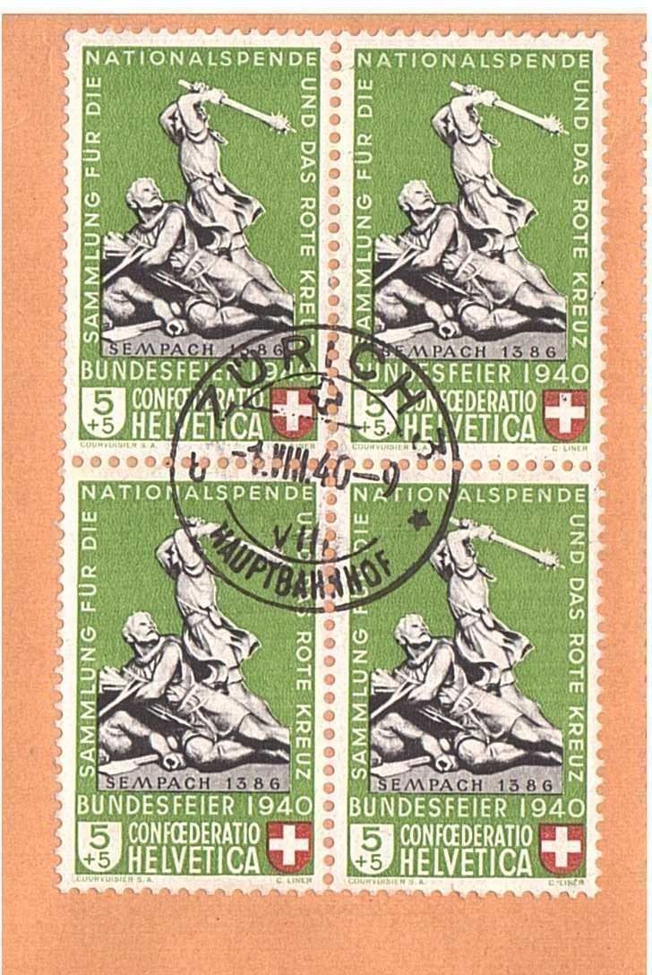 Buste & buste per spedizione: 1940 PP 2-6 VB R-Brief – Usato da Steffisburg venduto da malurada 1