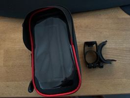 Handyhalterung Tasche für Fahrrad Bike Velo Navi Lenker