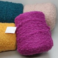 Bouclé Merino Alpaka Alpafur von Zegna Baruffa 420g lila