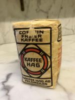 Kaffee HAG Feldmeilen, ungeöffnet, alte Reklame