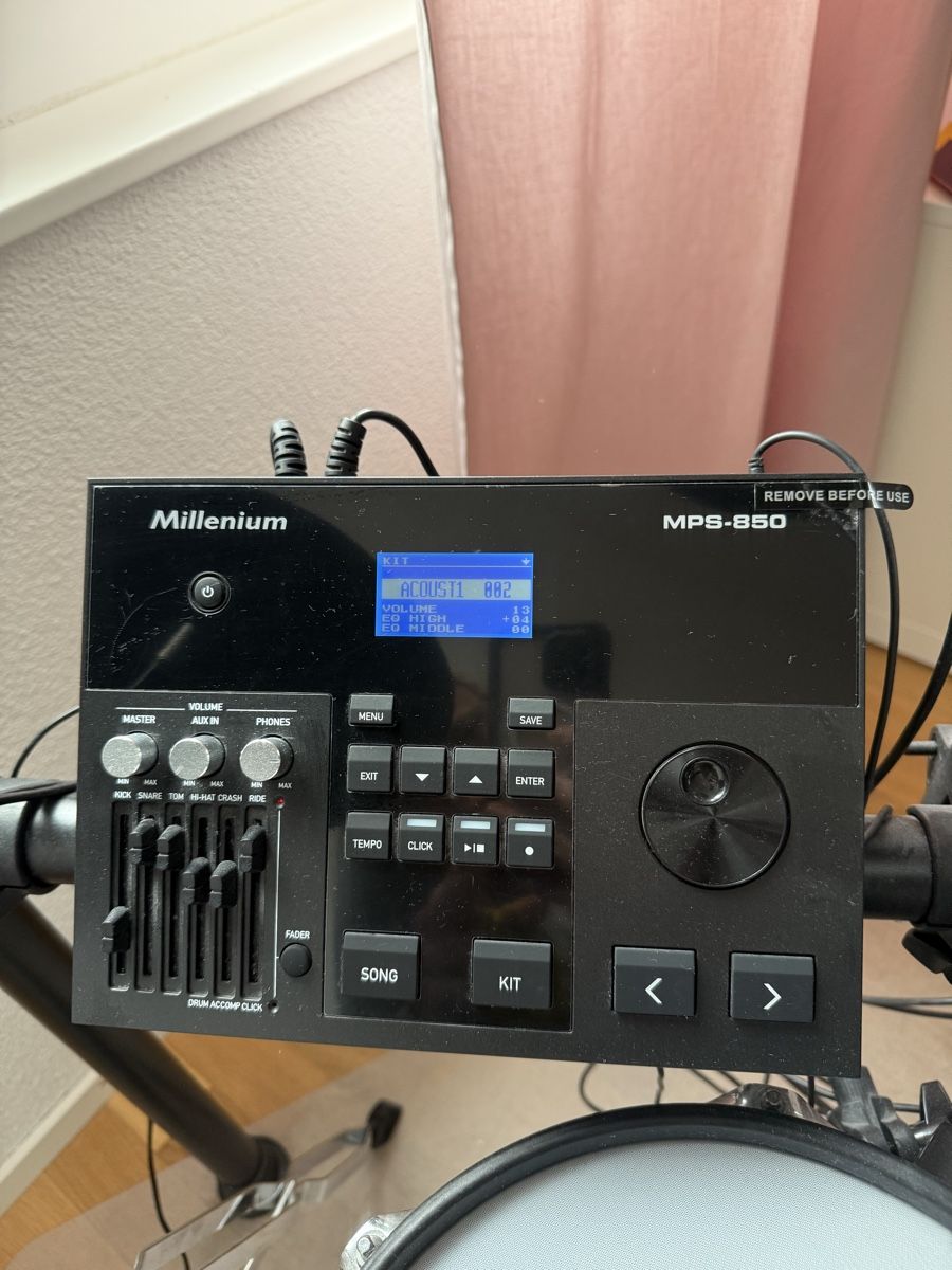 Thomann Strumenti musicali: Schlagzeug Millenium MPS-850 E-Drum Set – Usato da Pfaffnau venduto da Liz6264 3