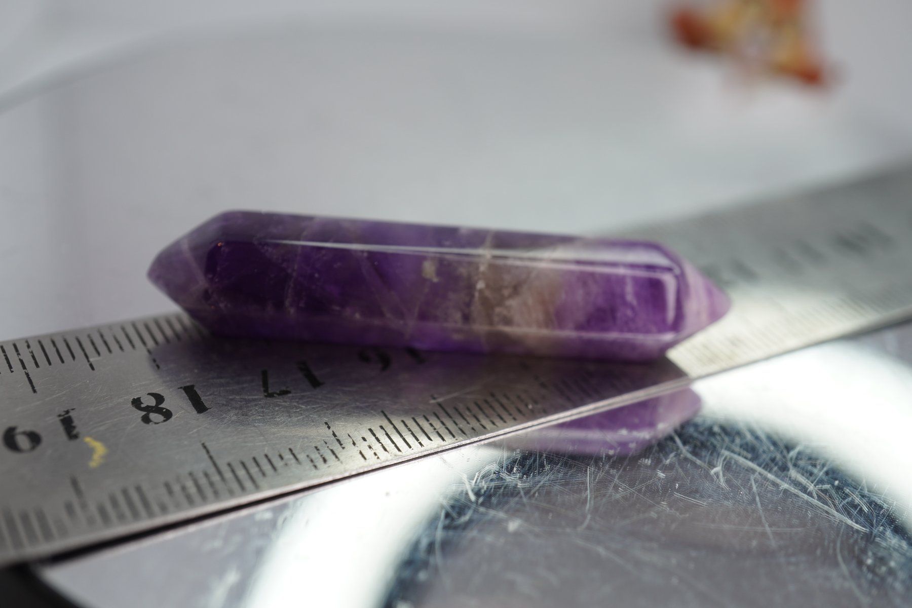 Minerali & Pietre curative: Amethyst   Doppelender 55mm ab 1.- Auktion – Nuovo e nell'imballaggio originale da Eschenbach SG venduto da topstone 4