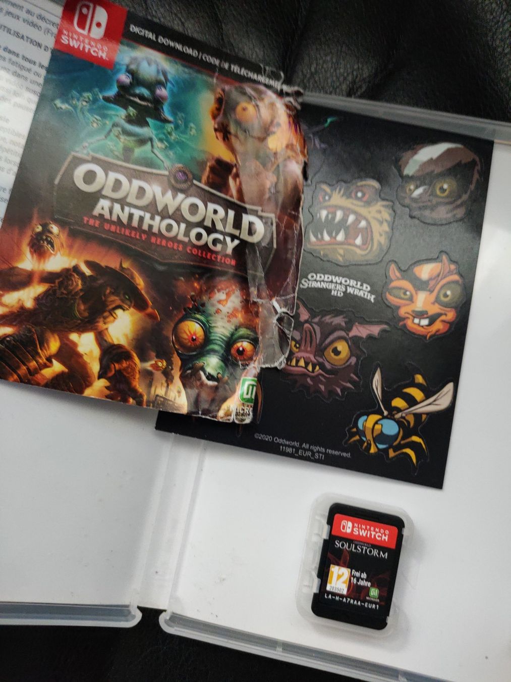Nintendo Giochi: Jeu Switch Oddworld Anthology 4 en 1  – Usato da Fribourg venduto da PastGame 2