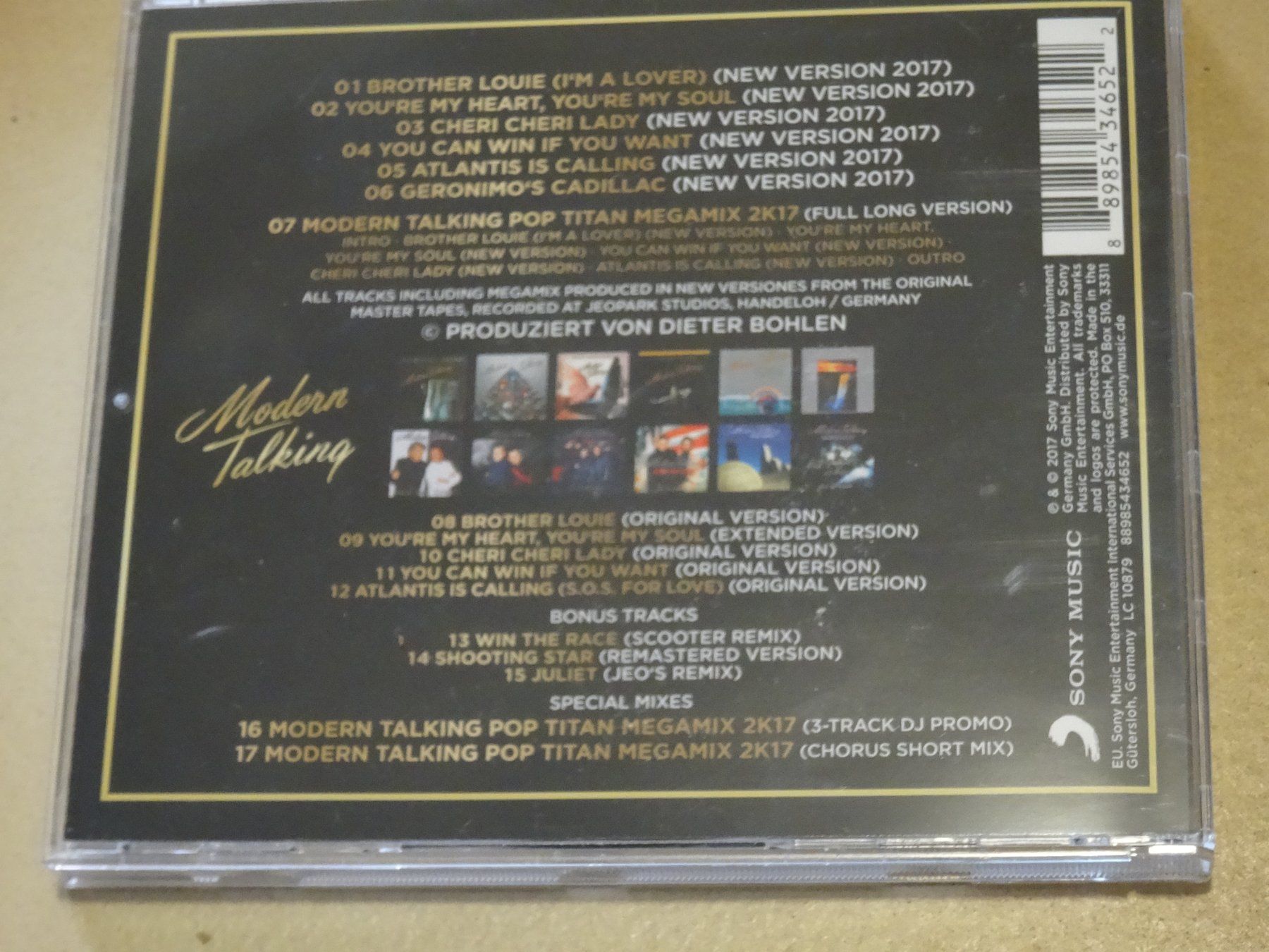 CD: CD Modern Talking Back For Gold – Usato da Olten venduto da Disc-Ausverkauf 1