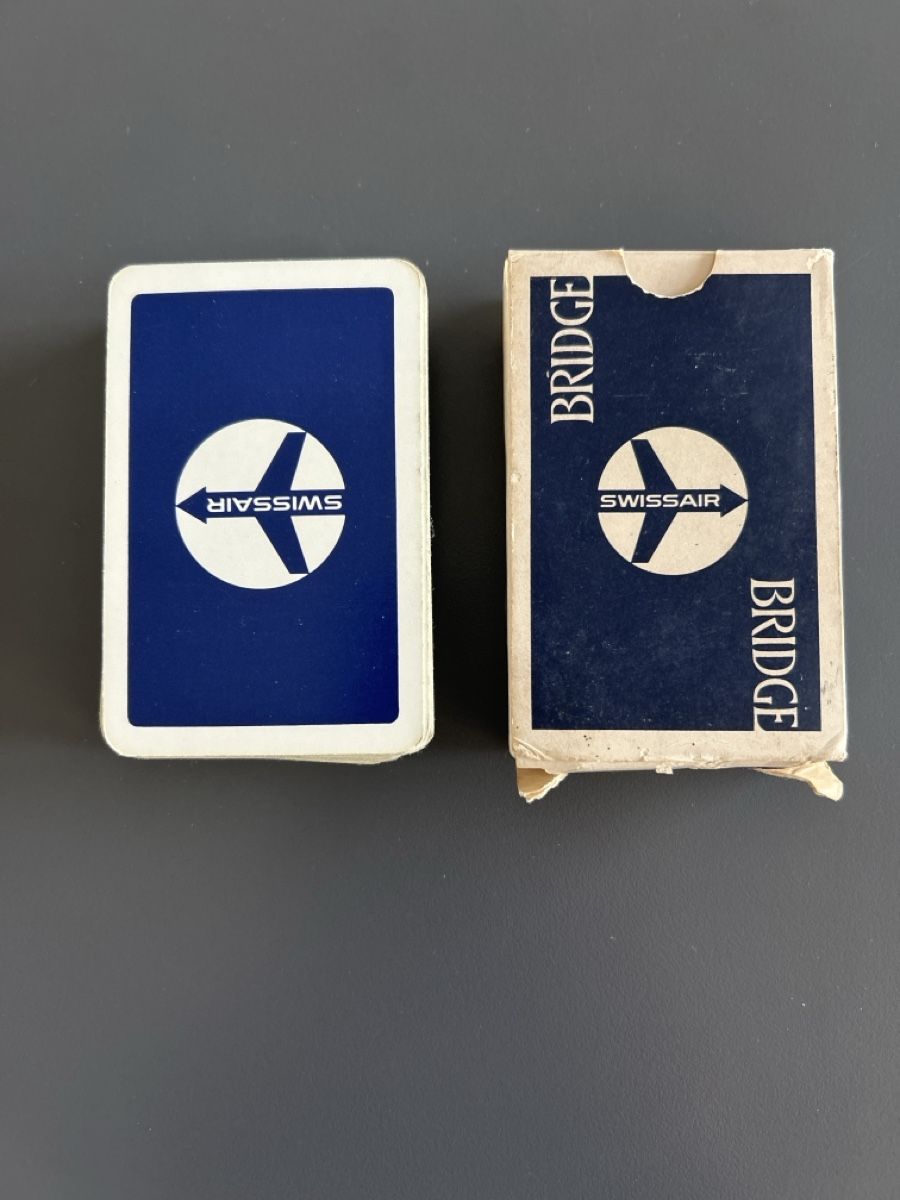 Giochi: Bridge Karten Swissair Komplet – Usato da kloten venduto da Sgana 1