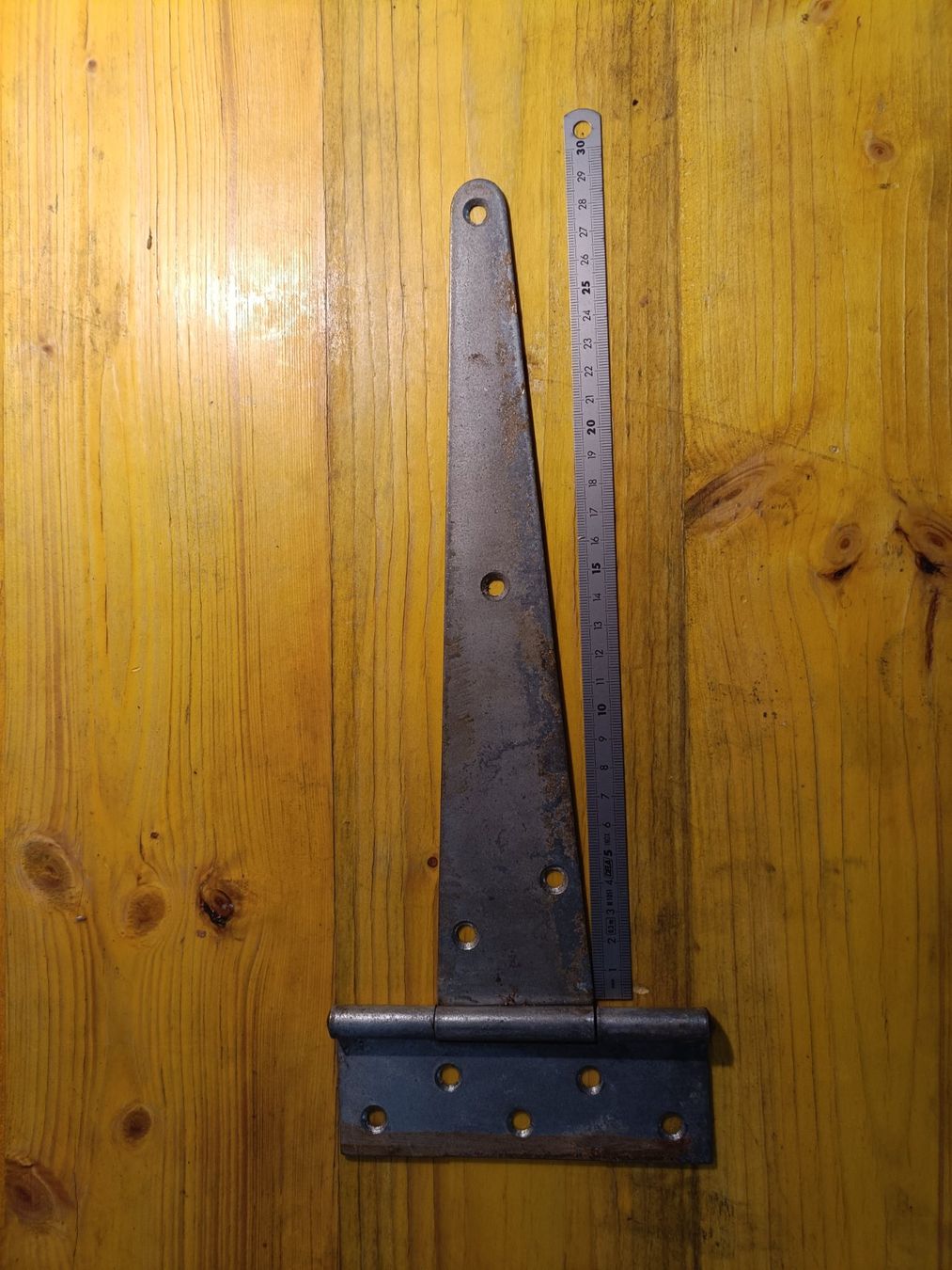 Ferramenta: 3xT-Bänder, Türbänder, Scheunentore, Vintage. – Usato da Hombrechtikon venduto da Unser_Hofer 2