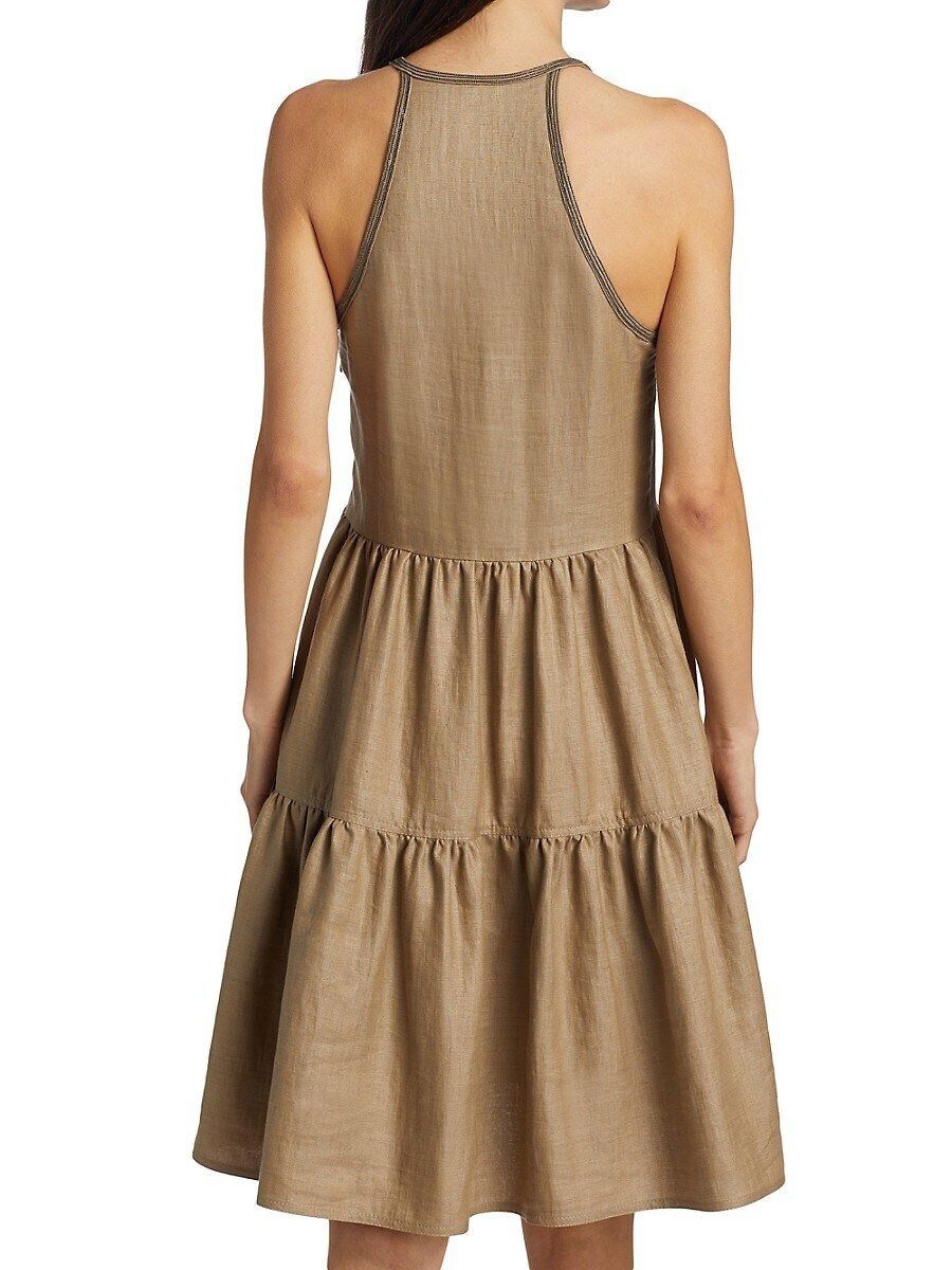 Brunello Cucinelli Robes: Orig. BRUNELLO CUCINELLI Leinenkleid mit Monilli Gr. 36 – D'occasion à Tuggen par vivira 3