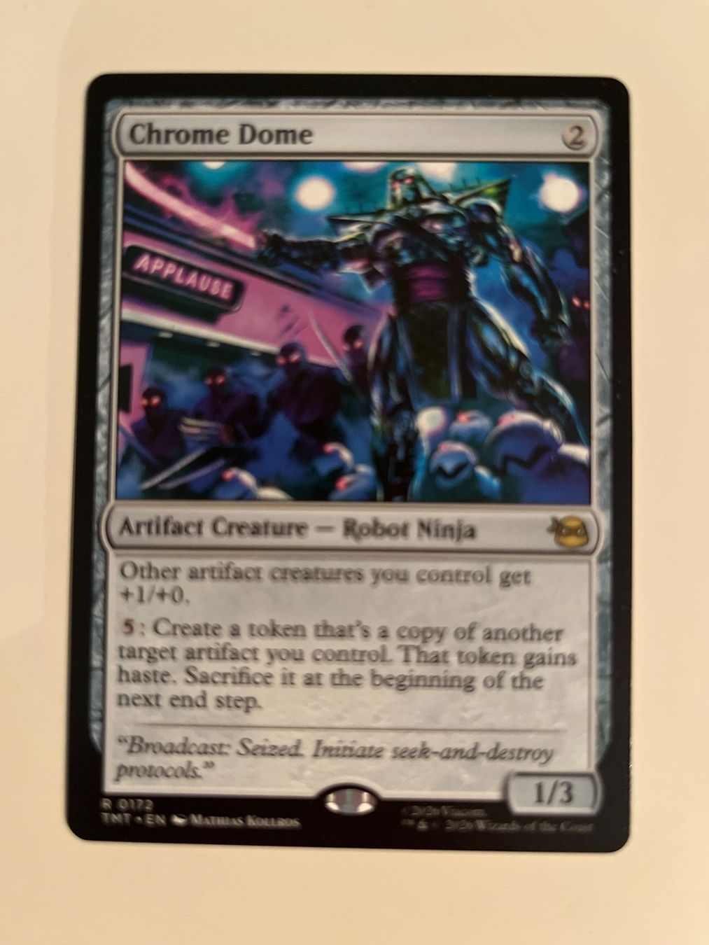 Magic The Gathering Carte collezionabili: 1 x Chrome Dome - Magic: The Gathering - MtG – Usato da Kriens venduto da Shadi1980