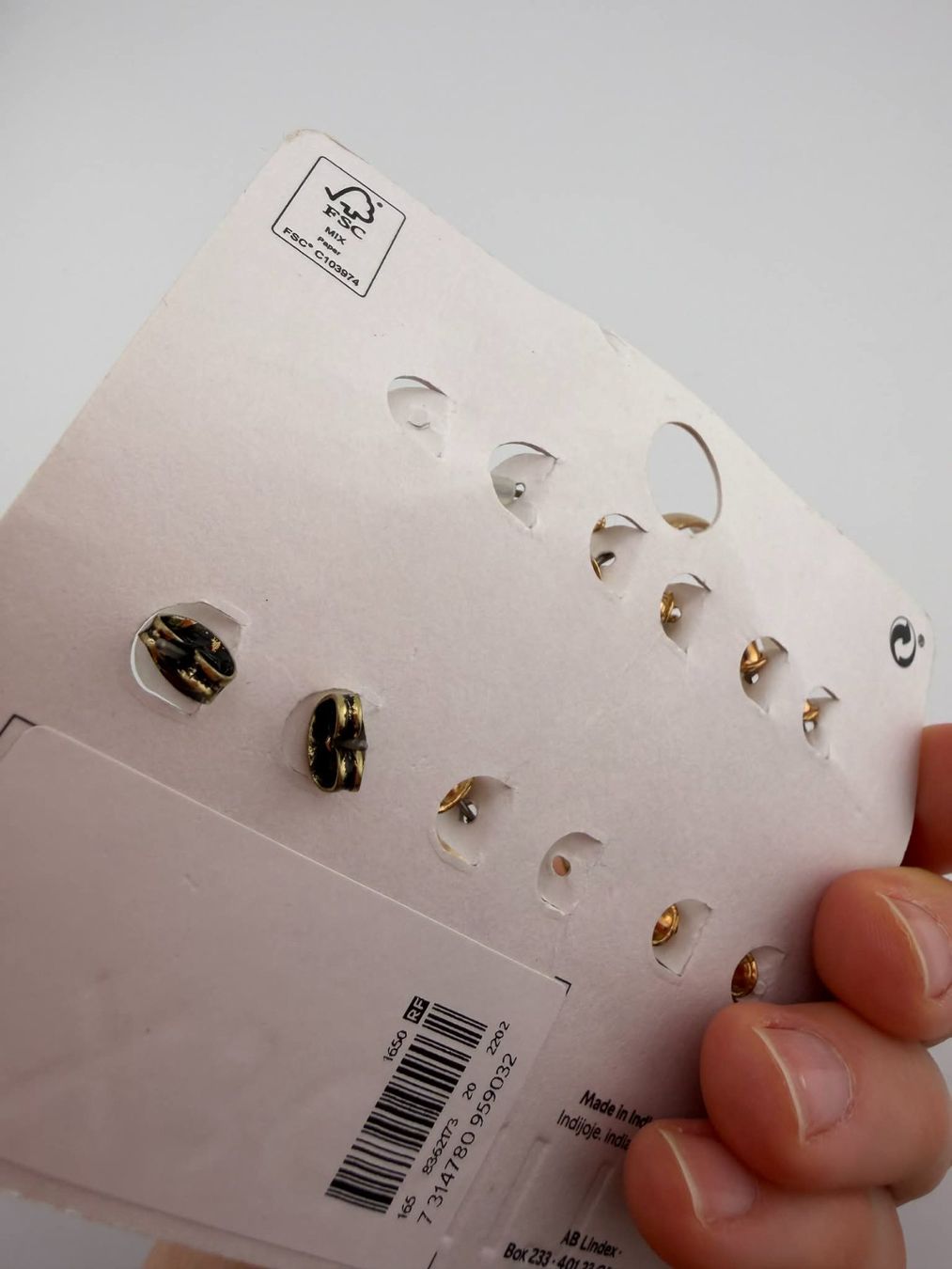 Orecchini pendenti & Orecchini a lobo: Lindex Ohrring Set, Goldfarben🌸 – Nuovo e nell'imballaggio originale da Riehen venduto da edu_92w7 3