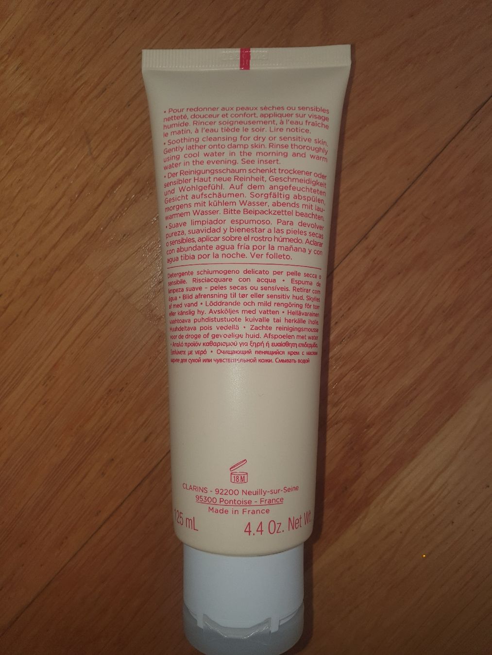 Clarins Cura del viso: Clarins Doux Nettoyant Moussant – Usato da Moosseedorf venduto da Sonnenschein.. 1