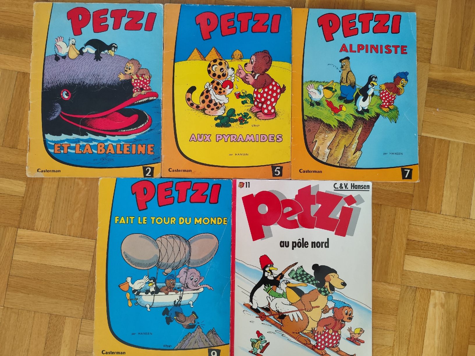 Fumetti: Petzi - 5 albums – Usato da Nyon venduto da jerome777