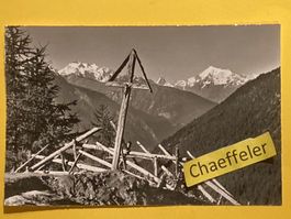 Riederalp am Aletschgletscher am Weg nach Bettmeralp