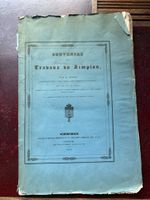 R. CÉARD - Souvenirs des Travaux du Simplon (1837)