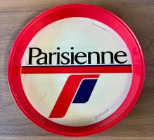 Altes Serviertablett PARISIENNE 70er-Jahre vintage