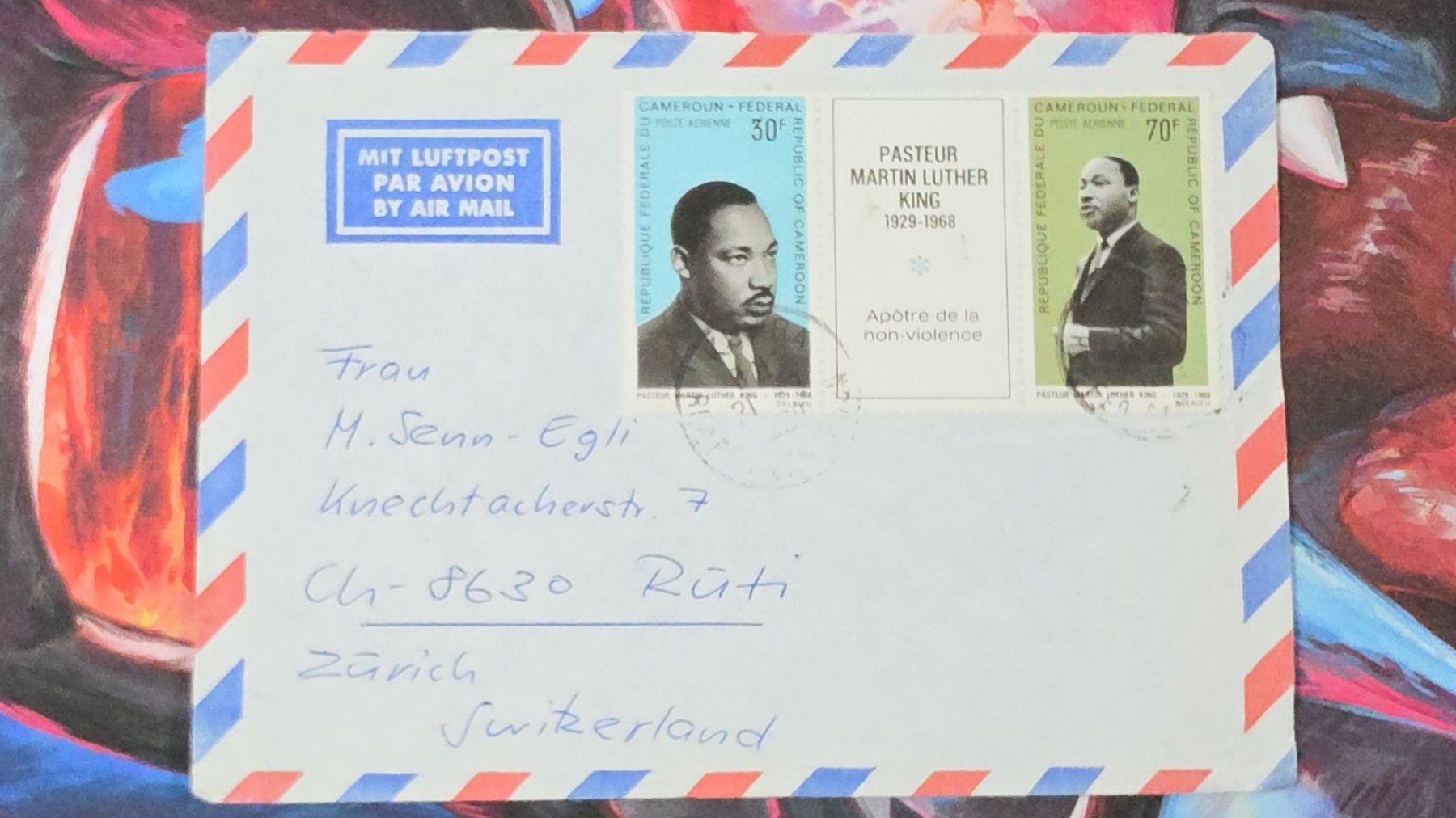 Tutti i francobolli: CL32 Enveloppe + Timbre Cameroun 1968 – Usato da Cousset venduto da Patrick_Collections