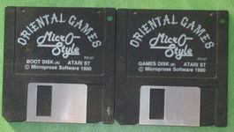Disquettes ATARI oriental games