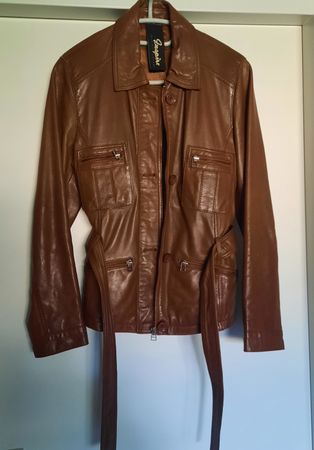 Lederjacke braun von Inspire, Grösse 38, top Zustand
