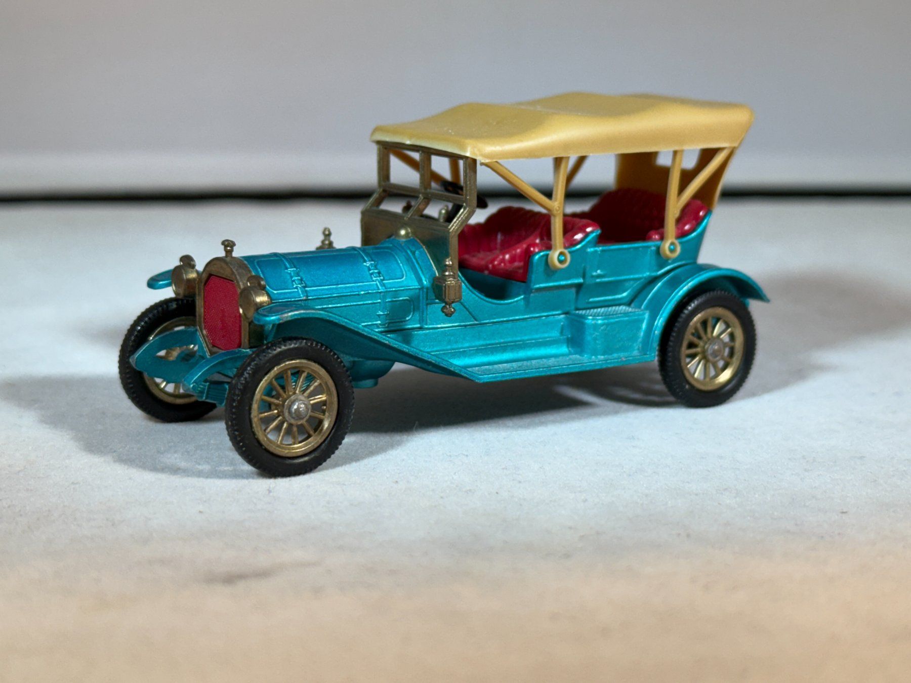 Matchbox Modellini d'auto: Thomas Flyabout 1909 Matchbox ca. 1/43 – Usato da Würenlos venduto da SWISSOLDTIMERS