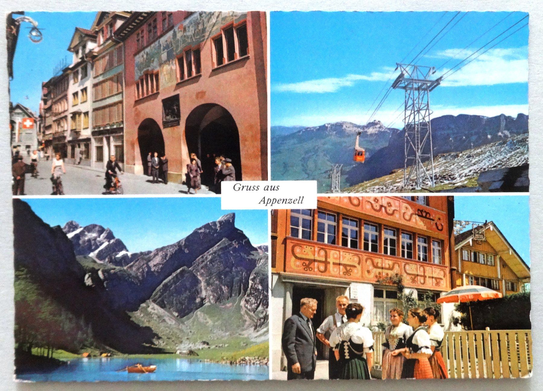 Cartoline postali: Gruss aus Appenzell – Usato da Fétigny venduto da Billy2miny