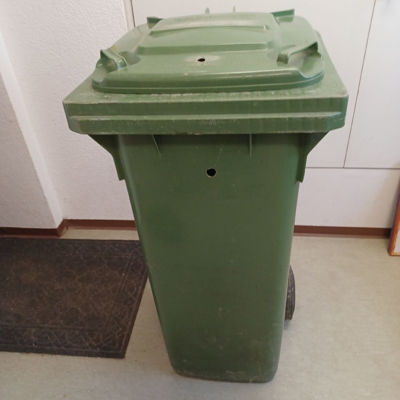 Baucontainer: Grüntonne mit Rädern, Openair Tonne – Gebraucht aus Waldkirch von Fantasia-101