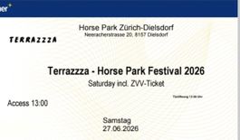 Terrazzza Horse Park Festival 2026 Samstag 27.06.2026