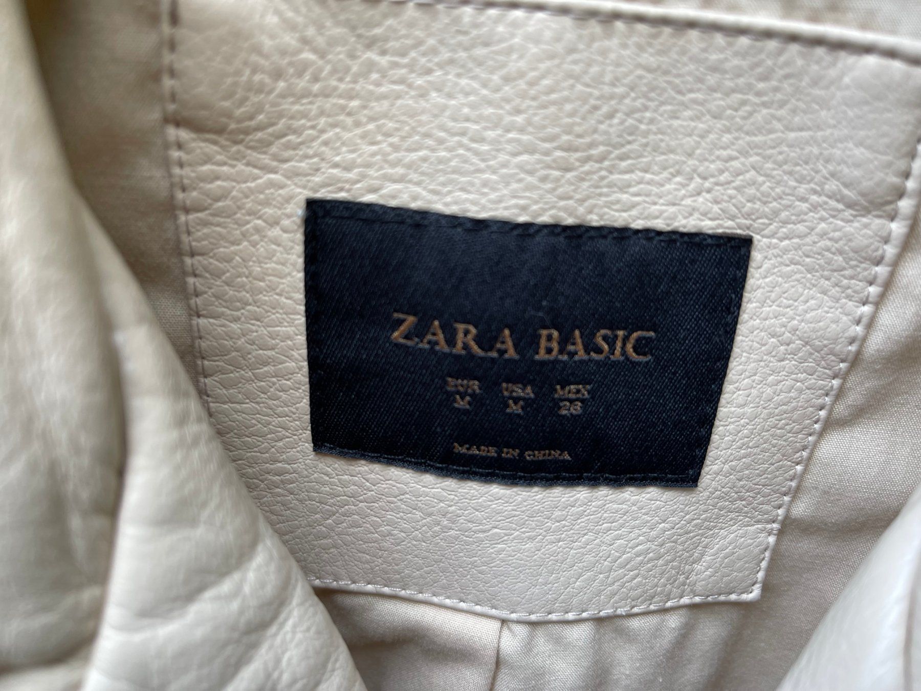 Zara Giacche: Jacke aus Kunstleder Marke ZARA – Usato da Arisdorf venduto da comestibles 2