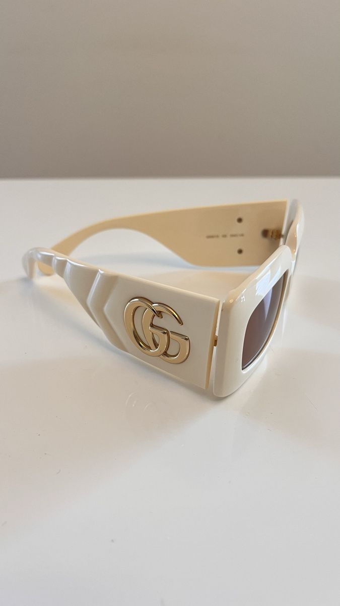 Gucci Brillen & Gläser: ORIGINAL GUCCI SUNGLASSES - IVORY BROWN – Neu (gemäss Beschreibung) aus Glattpark(Opfikon) von Sbitizi 3