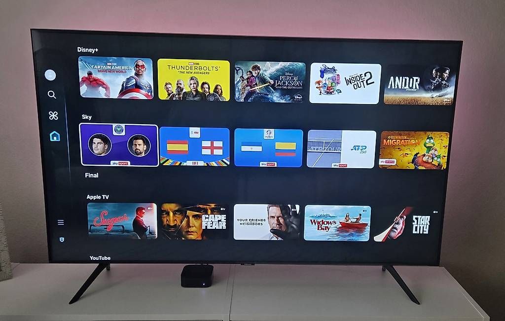 Fernseher: TV Samsung 4K LED 55" – Gebraucht aus Schaffhausen von SZi5 4