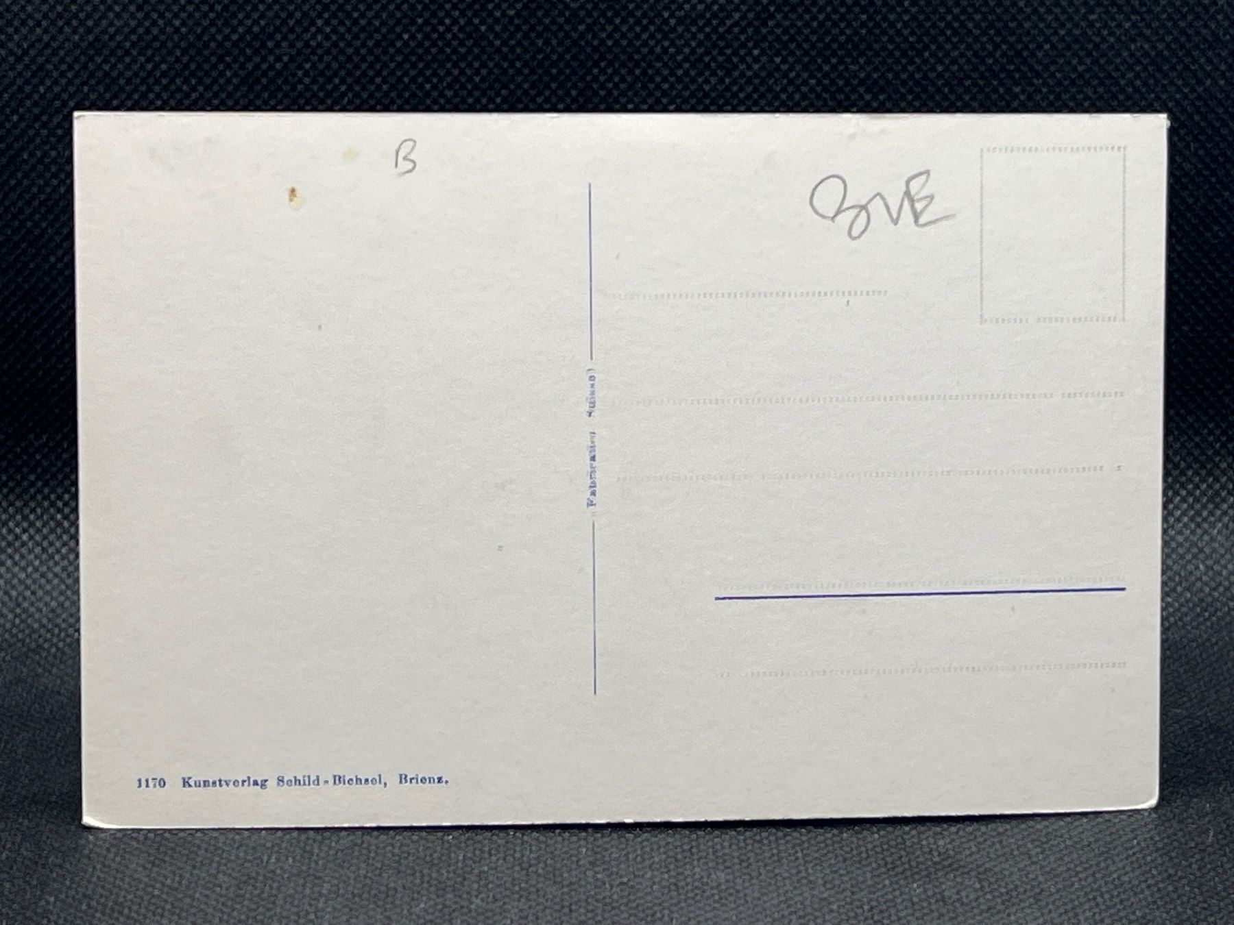 Cartoline postali: Mürren, Breithorn und Tschingelhorn – Usato da Widnau venduto da Brusi9 1