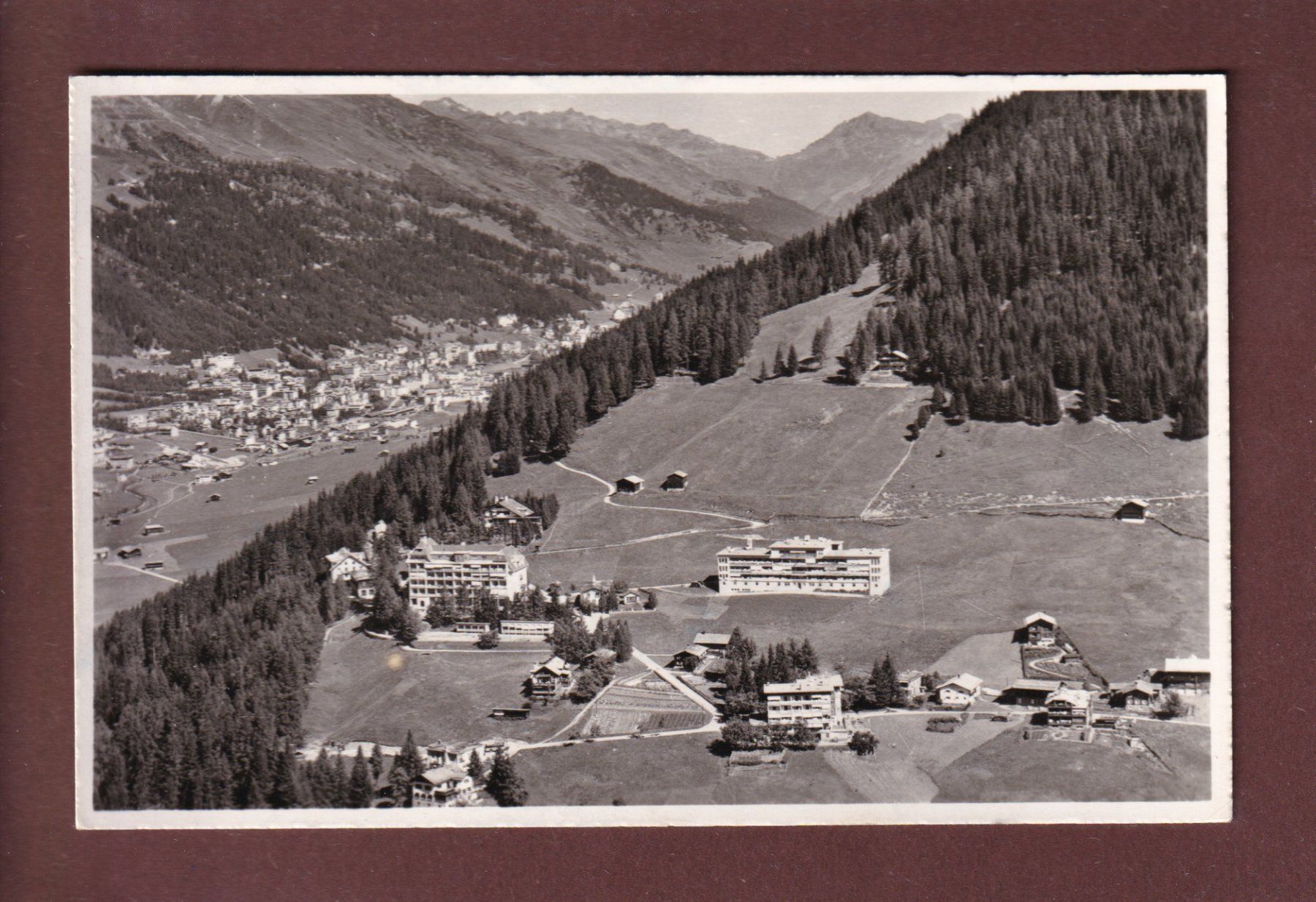 Cartoline postali: CLAVADEL mit Davos – Usato da Pully venduto da nicecards