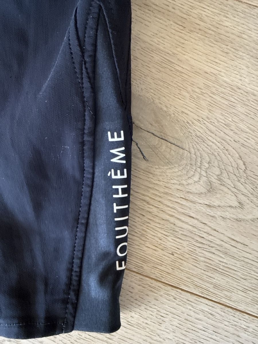 Hosen: Pantalon équitation Equithème noir taille 34 bon état – Gebraucht aus Zürich von Irassa 1