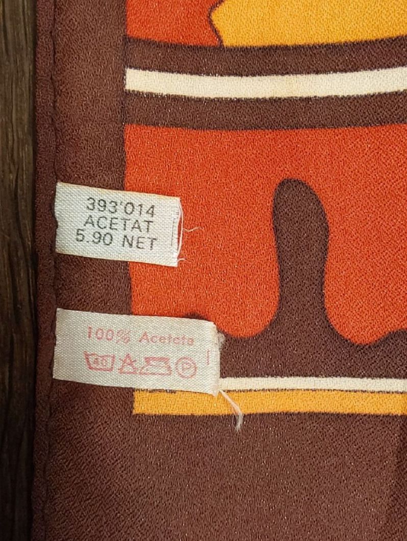 Foulards, Tücher & Schals: Foulard Vintage Acetat – Gebraucht aus Köniz von scopello12 3