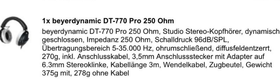 Beyerdynamic Cuffie: Beyerdynamic DT-770 pro 250ohm Studio stereo Kopfhörer – Usato da Grenchen venduto da Juliana011 2