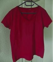 rotes T-Shirt Damen, Grösse M