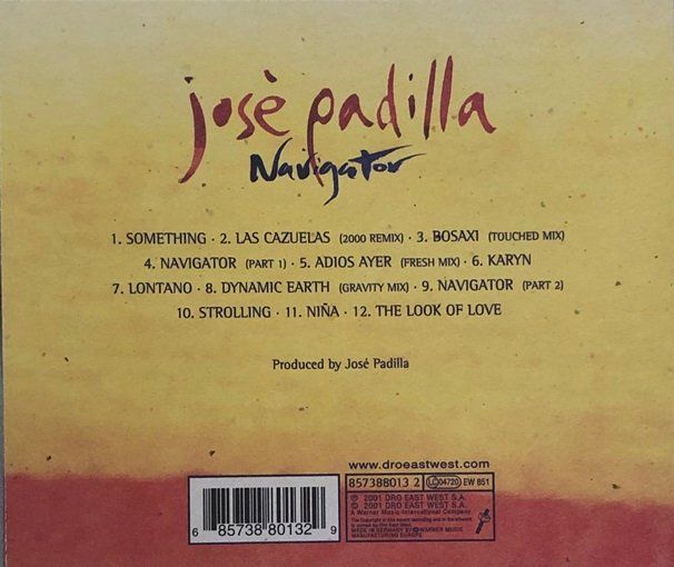CDs: José Padilla – Navigator – Gebraucht aus Grüningen von azulgris 1