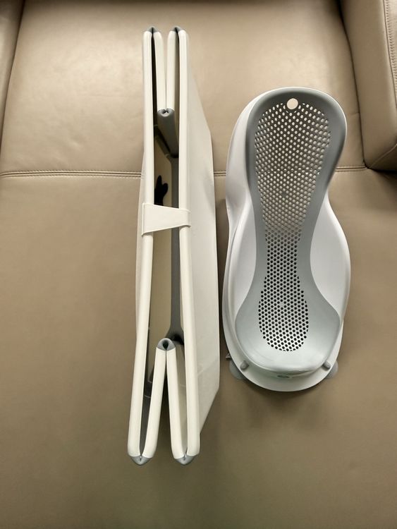 STOKKE Fold Away Baby Bath Tub with Angelcare Newborn Insert (Gebraucht ...